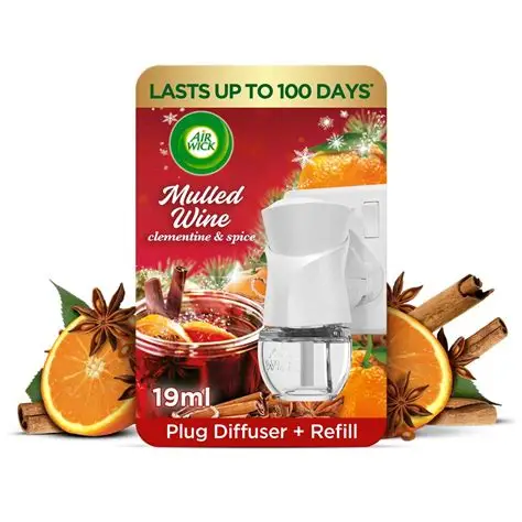 Air Wick Mulled Wine Starter Kit Plug & Refill 19ml